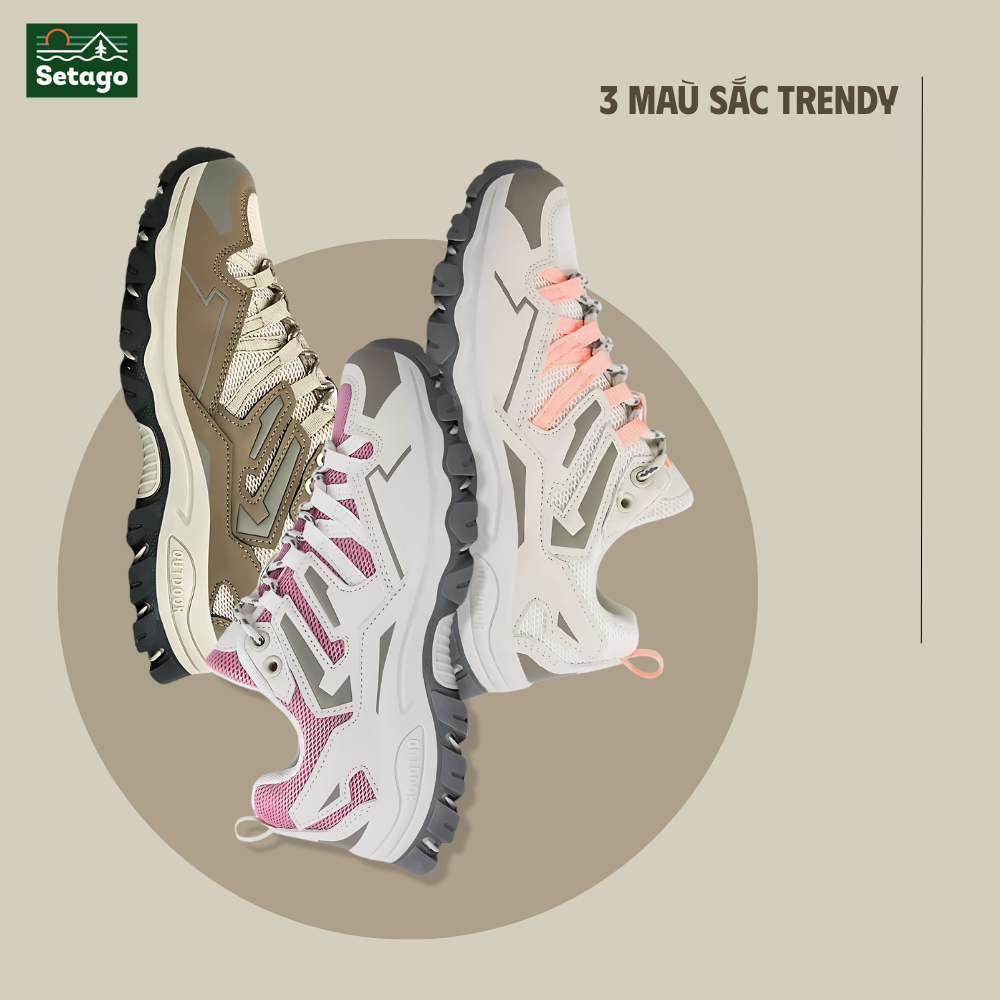 Giày cổ thấp Terra Shoes - Giày leo núi, trekking với đế chống trượt, thoáng khí vượt trội