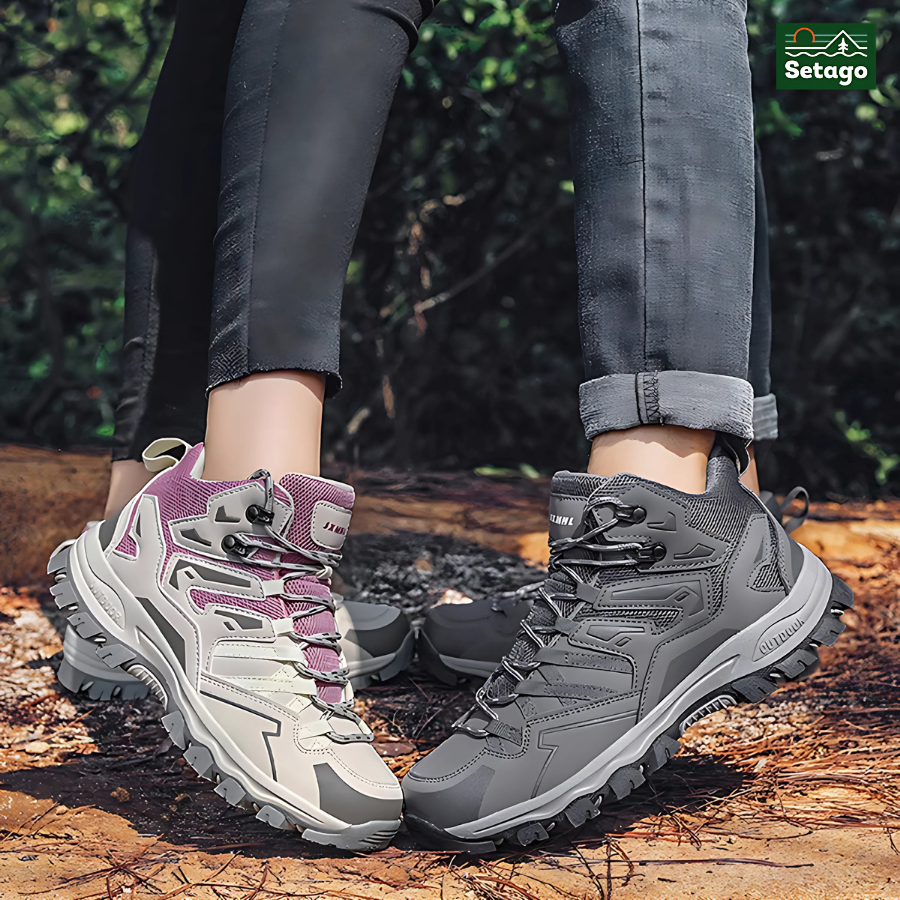 Giày Terra Shoes cổ cao, chống nước, siêu nhẹ – bảo vệ chân tối đa, chinh phục mọi địa hình