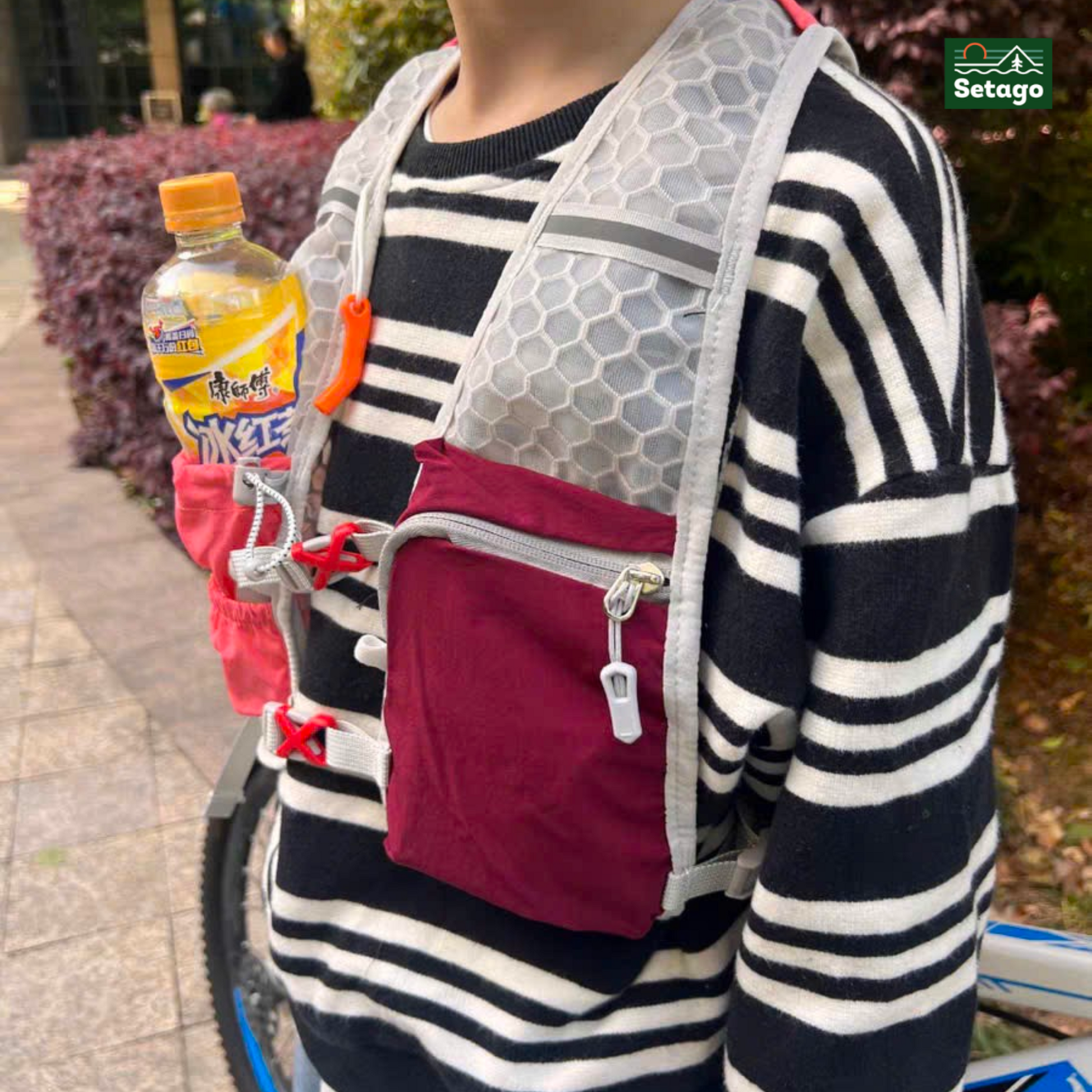 Balo Trail Vanta - tích hợp túi nước 1,5l, thiết kế ôm sát , thoáng nhẹ tiện lợi