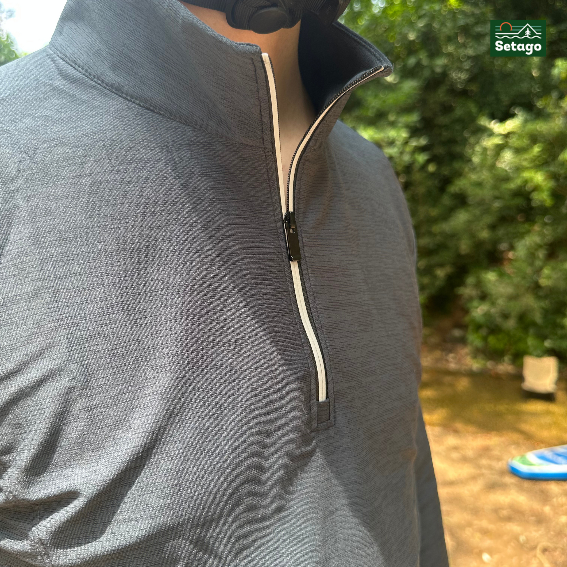 Áo Halfzip Ventra mùa hè Nam - Nhẹ , thoáng khí, mau khô