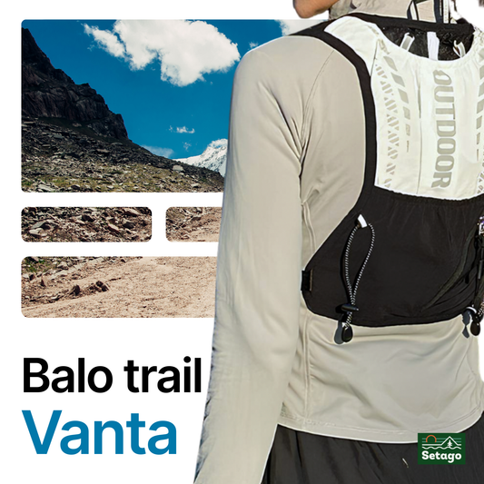 Balo Trail Vanta - tích hợp túi nước 1,5l, thiết kế ôm sát , thoáng nhẹ tiện lợi