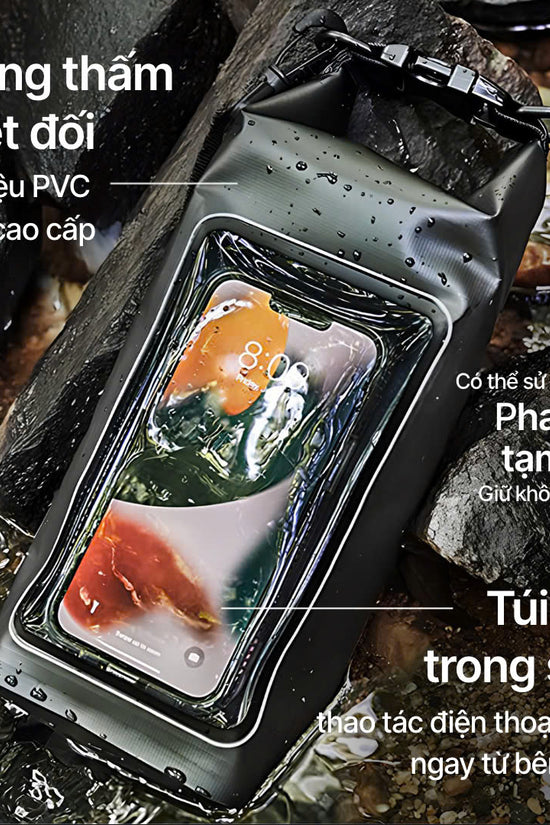 Túi chống nước AquaZip - quai chéo 2L/5L, nhỏ gọn, chống thấm