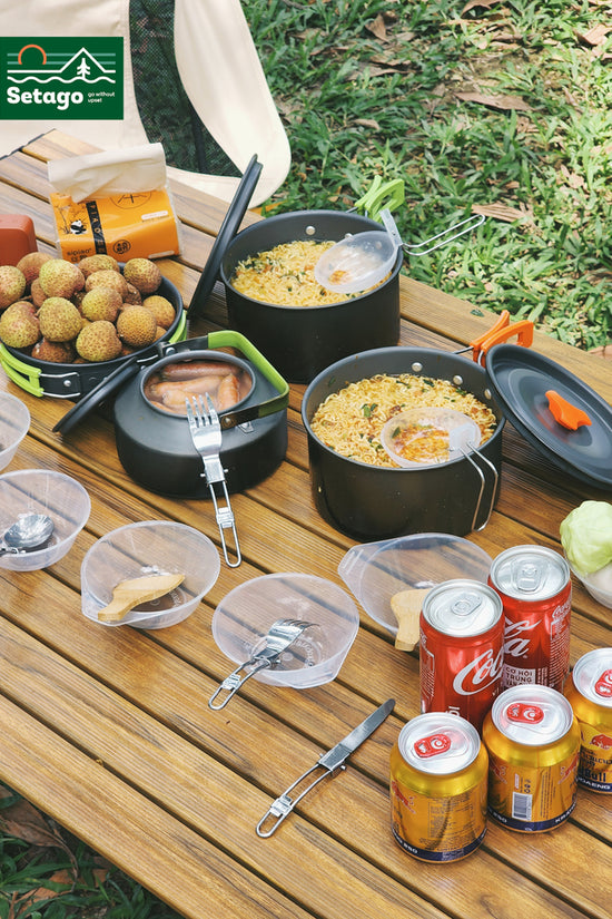 Bàn Dã Ngoại Flex Table Nhôm Vân Gỗ Nâng Hạ Chiều Cao