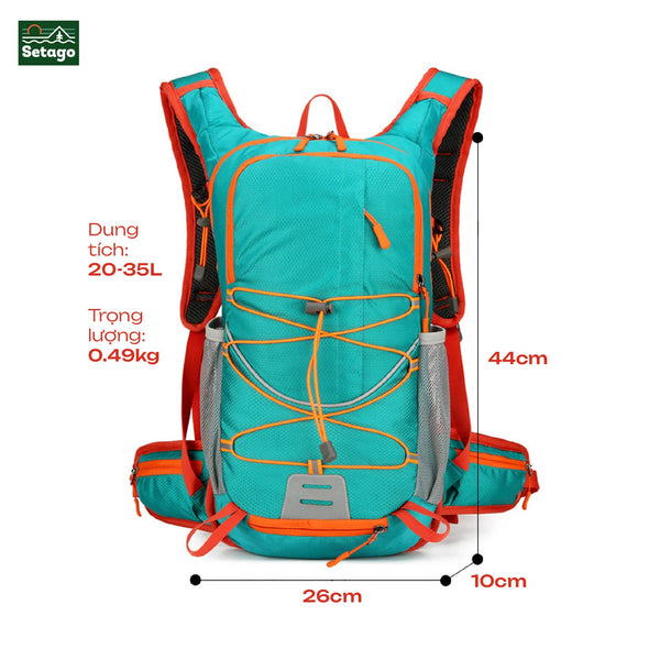 Balo Trail 2035 - dung tích 20L-35L, chống nước, nâng đỡ lưng 3 lớp, siêu nhẹ