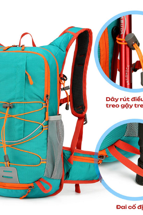 Balo Trail 2035 - dung tích 20L-35L, chống nước, nâng đỡ lưng 3 lớp, siêu nhẹ