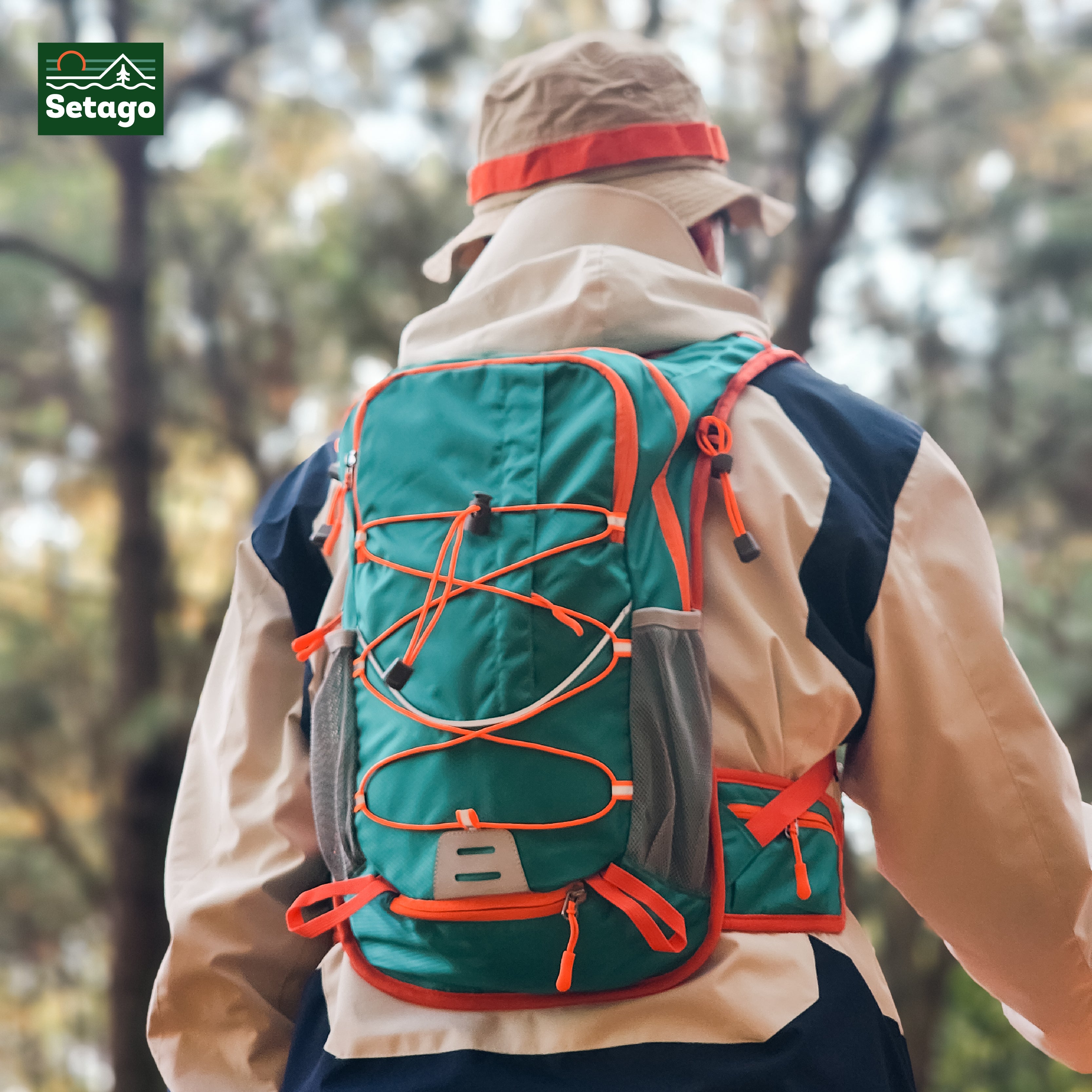 Balo Trail 2035 - dung tích 20L-35L, chống nước, nâng đỡ lưng 3 lớp, siêu nhẹ