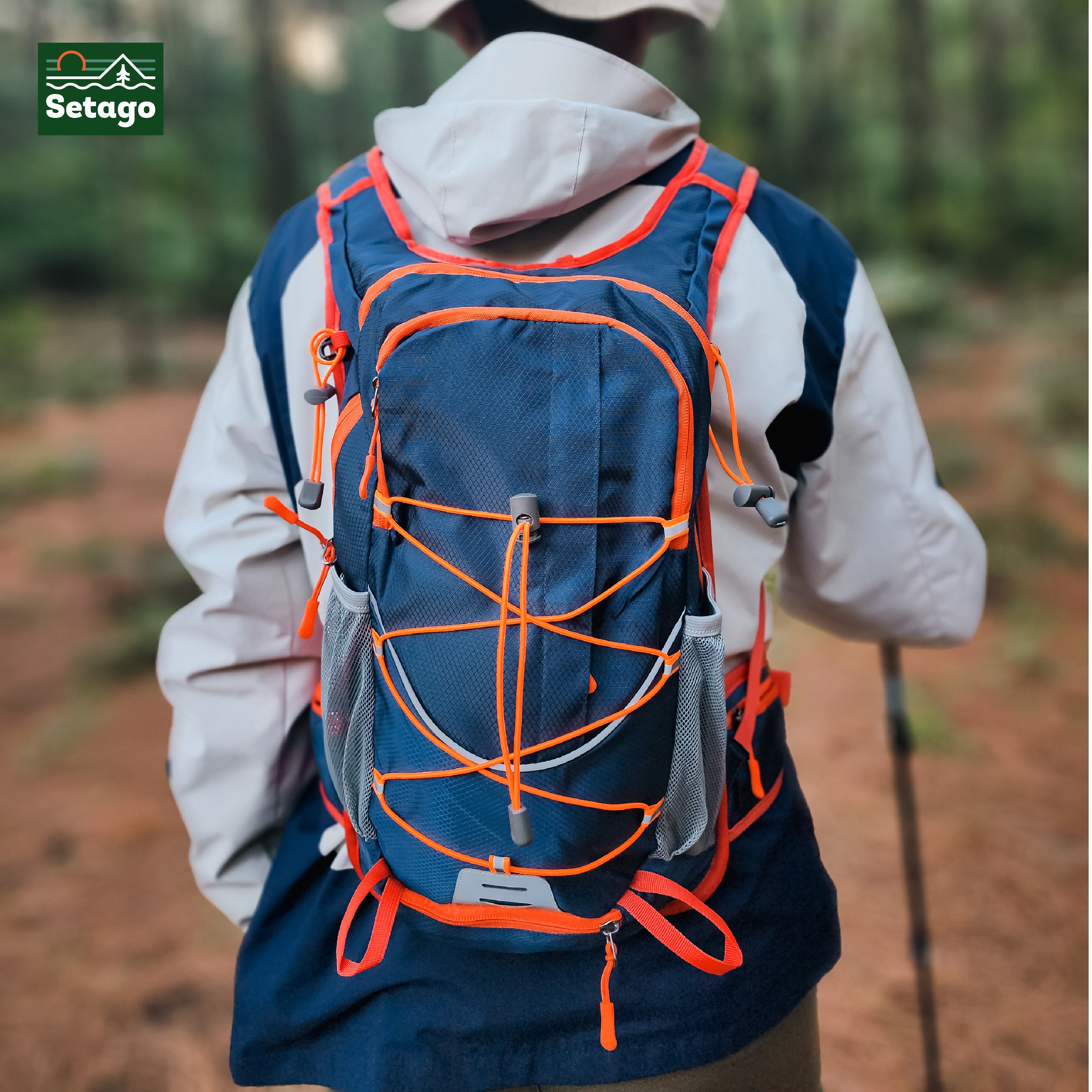 Balo Trail 2035 - dung tích 20L-35L, chống nước, nâng đỡ lưng 3 lớp, siêu nhẹ