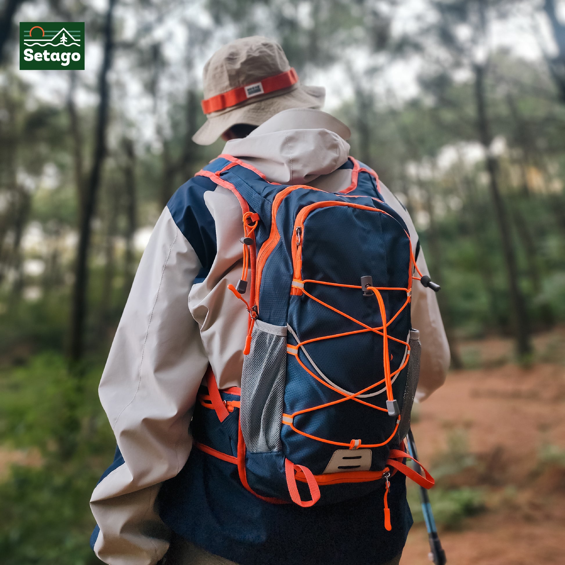 Balo Trail 2035 - dung tích 20L-35L, chống nước, nâng đỡ lưng 3 lớp, siêu nhẹ