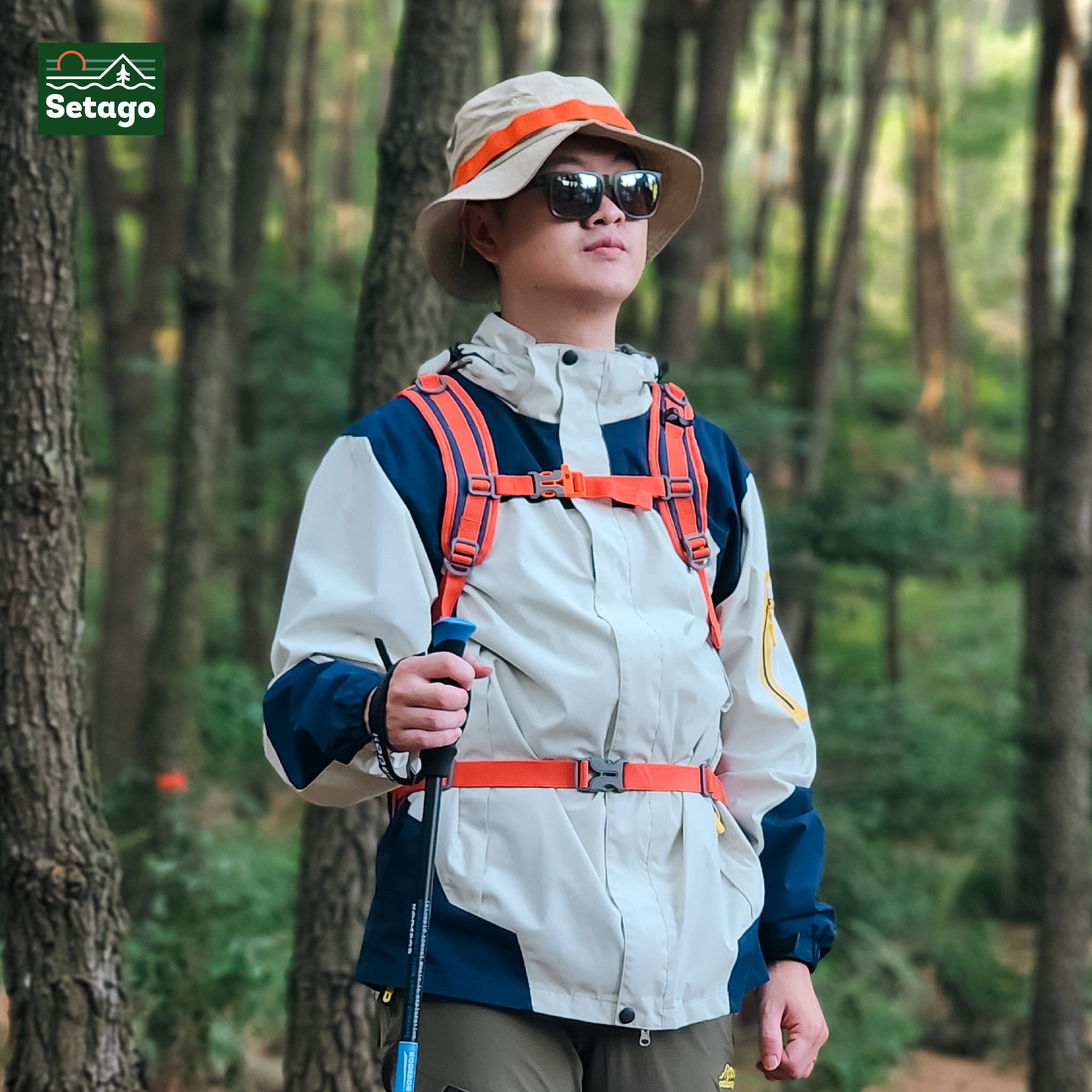 Balo Trail 2035 - dung tích 20L-35L, chống nước, nâng đỡ lưng 3 lớp, siêu nhẹ