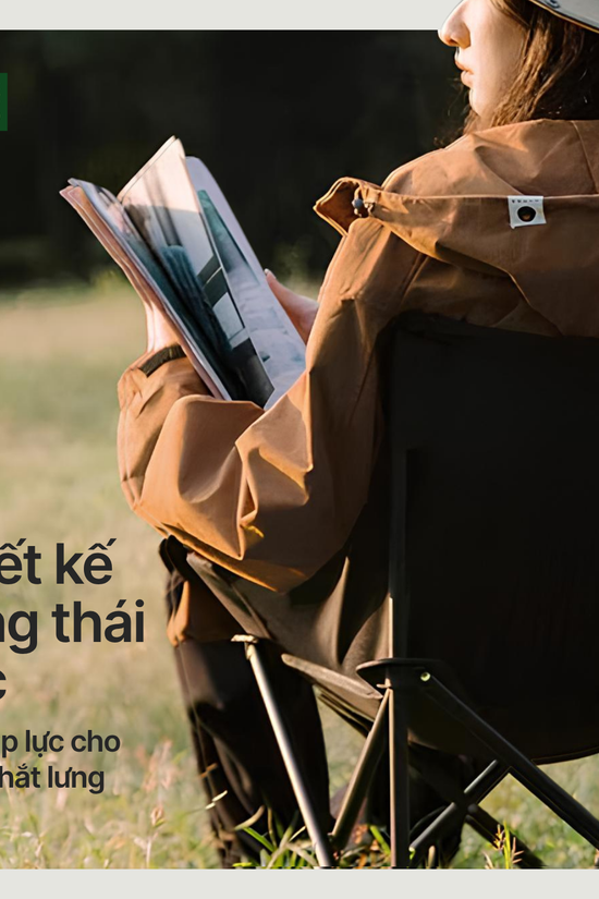 Ghế camping Chilla - Tiện lợi, nhỏ gọn,  nhiều màu sắc