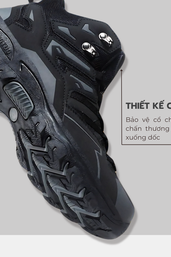 Giày Terra Shoes cổ cao, chống nước, siêu nhẹ – bảo vệ chân tối đa, chinh phục mọi địa hình