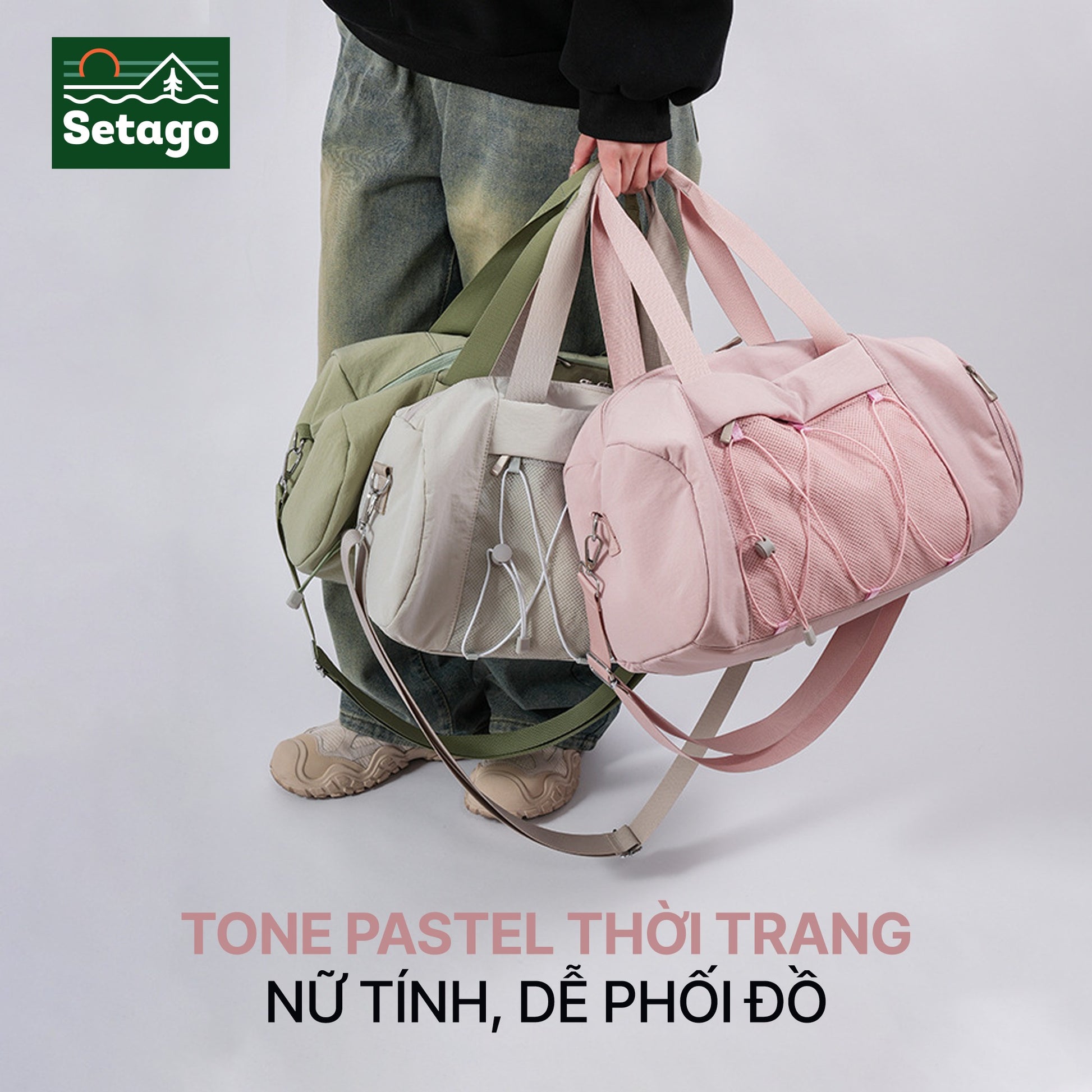 TÚI TRỐNG DU LỊCH, THỂ THAO PACKIE - GỌN NHẸ, TIỆN LỢI, DUNG TÍCH RỘNG