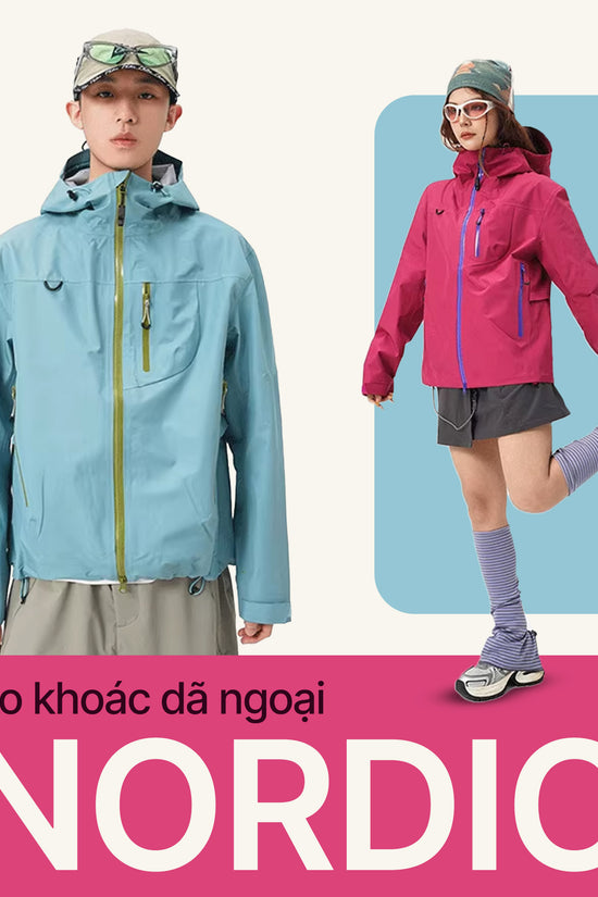Nordic áo khoác dã ngoại - chống nước, chống mài mòn, nhiều màu cá tính