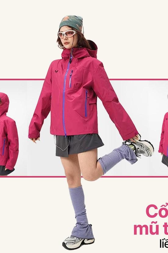 Nordic áo khoác dã ngoại - chống nước, chống mài mòn, nhiều màu cá tính