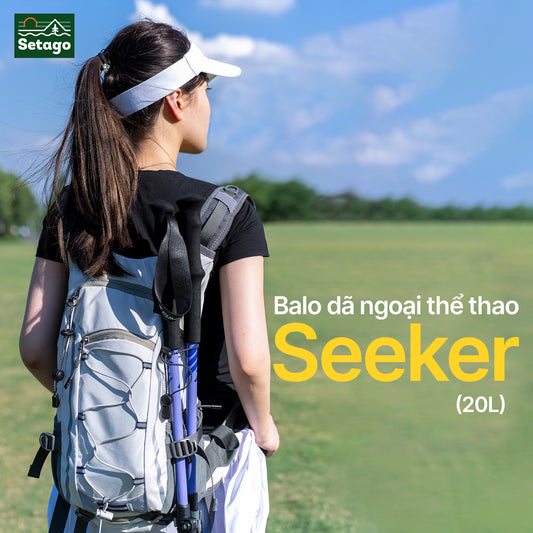 Balo dã ngoại thể thao Seeker - 20L, gọn nhẹ cho chuyến đi ngắn ngày