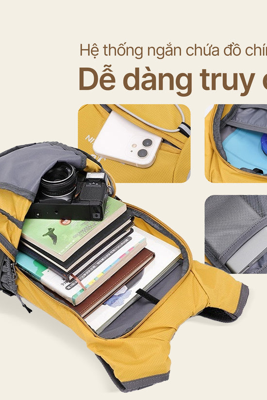Balo dã ngoại thể thao Seeker - 20L, gọn nhẹ cho chuyến đi ngắn ngày