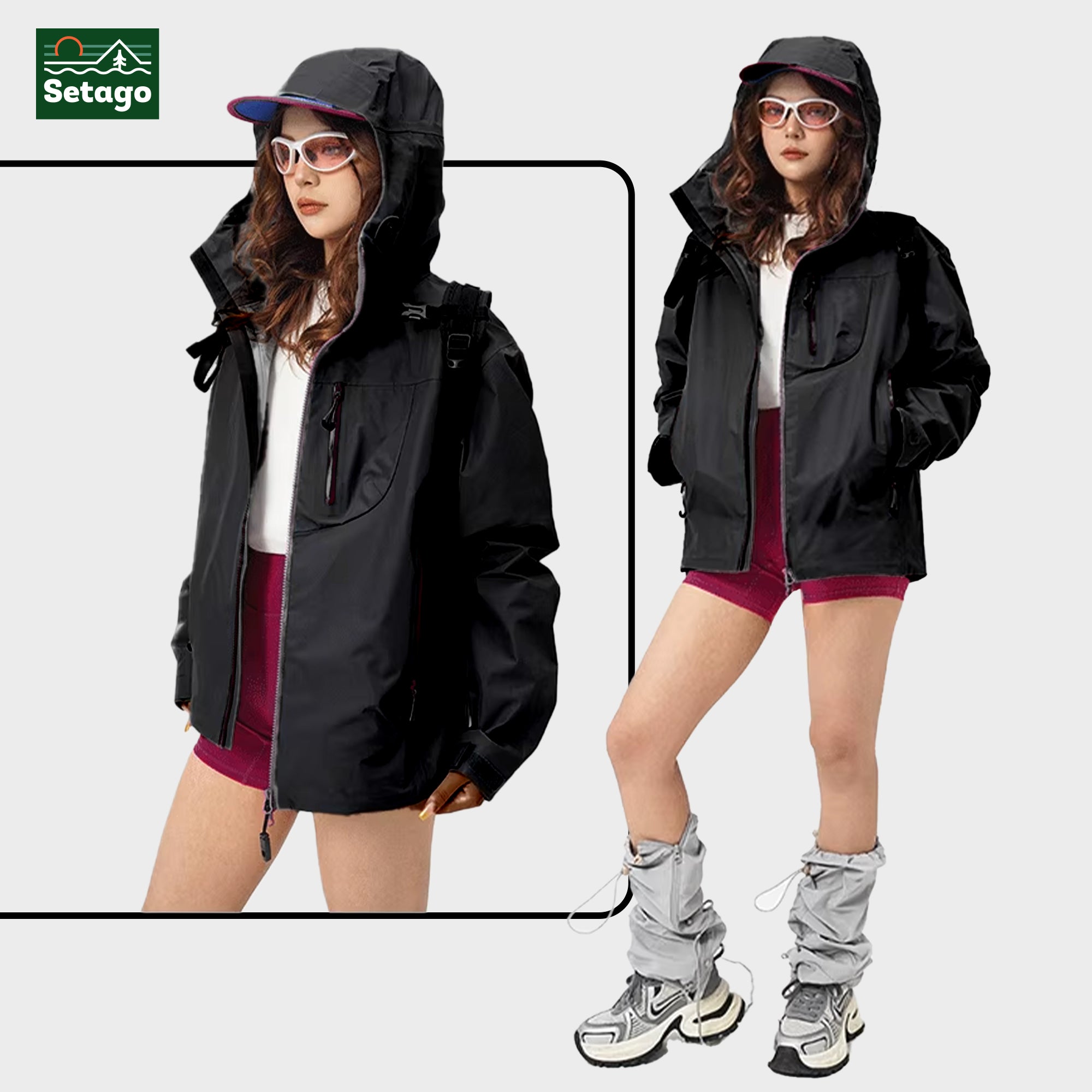 Nordic áo khoác dã ngoại - chống nước, chống mài mòn, nhiều màu cá tính