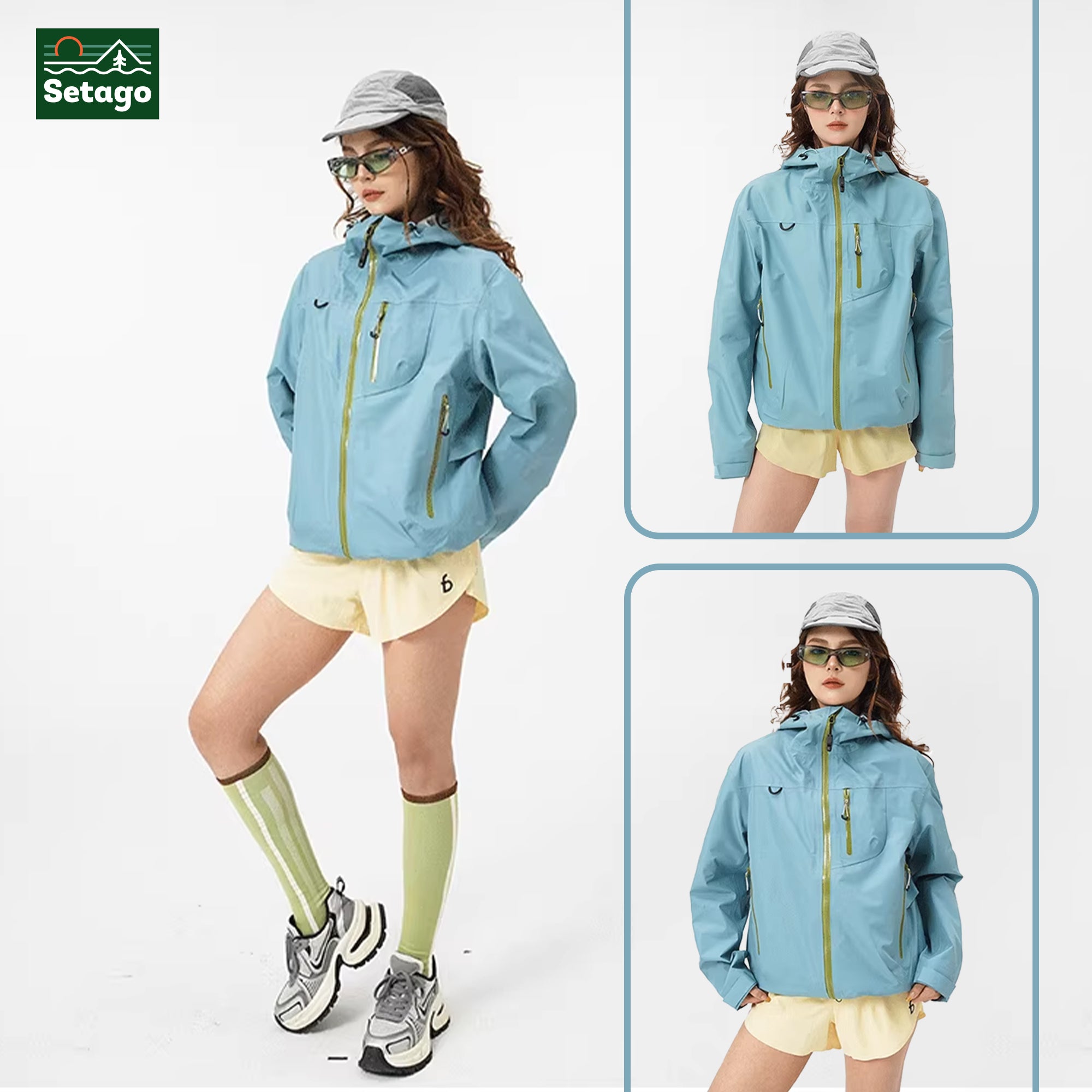 Nordic áo khoác dã ngoại - chống nước, chống mài mòn, nhiều màu cá tính