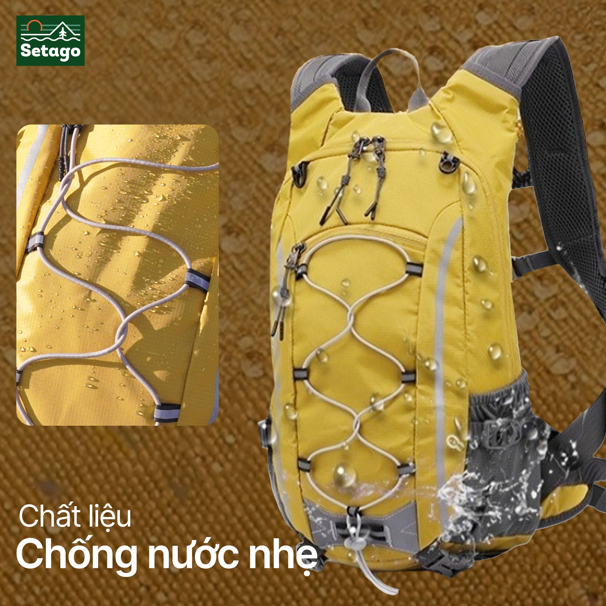 Balo dã ngoại thể thao Seeker - 20L, gọn nhẹ cho chuyến đi ngắn ngày