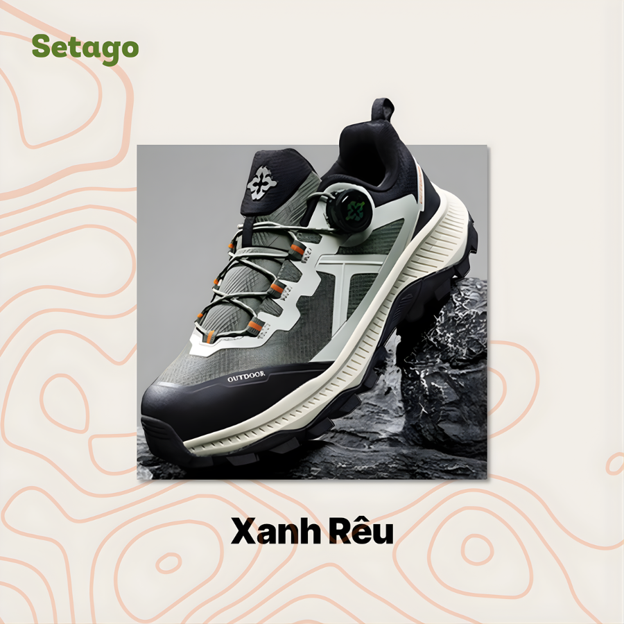 Giày leo núi Viper - khoá xoay nhanh, chống nước, ổn định mọi địa hình