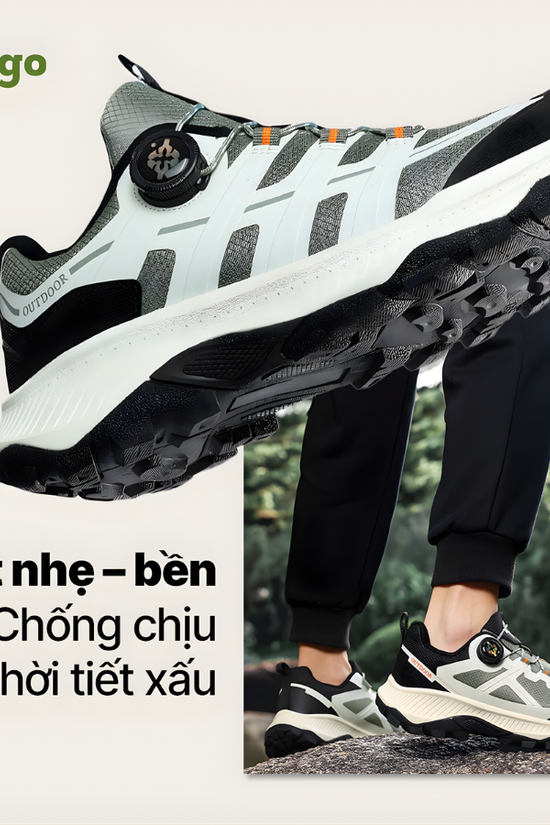 Giày leo núi Viper - khoá xoay nhanh, chống nước, ổn định mọi địa hình