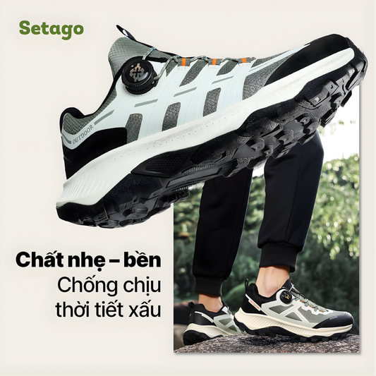 Giày leo núi Viper - khoá xoay nhanh, chống nước, ổn định mọi địa hình