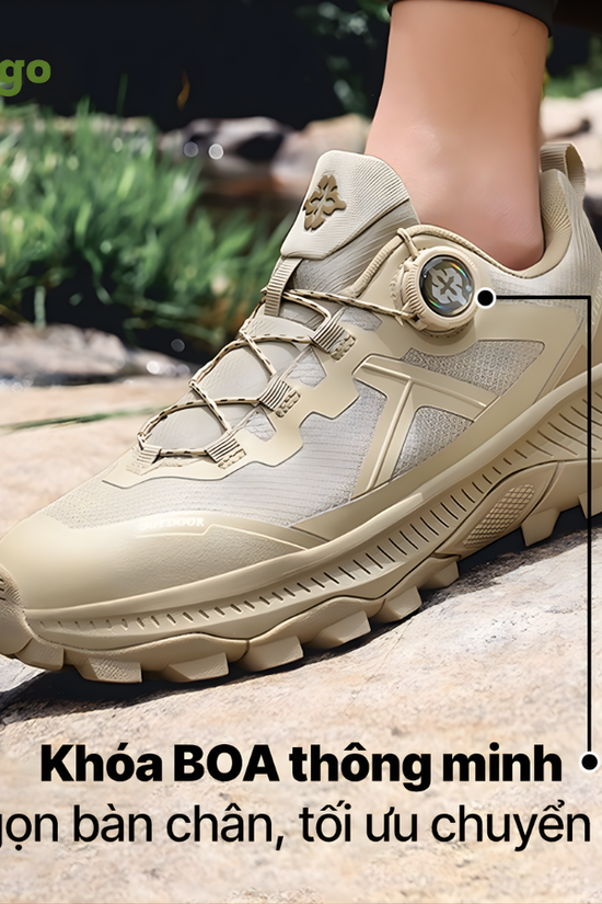 Giày leo núi Viper - khoá xoay nhanh, chống nước, ổn định mọi địa hình