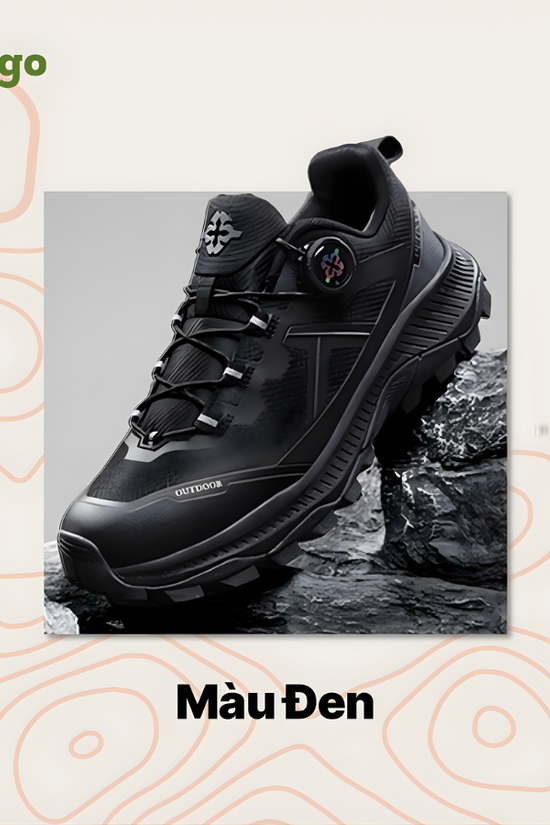 Giày leo núi Viper - khoá xoay nhanh, chống nước, ổn định mọi địa hình