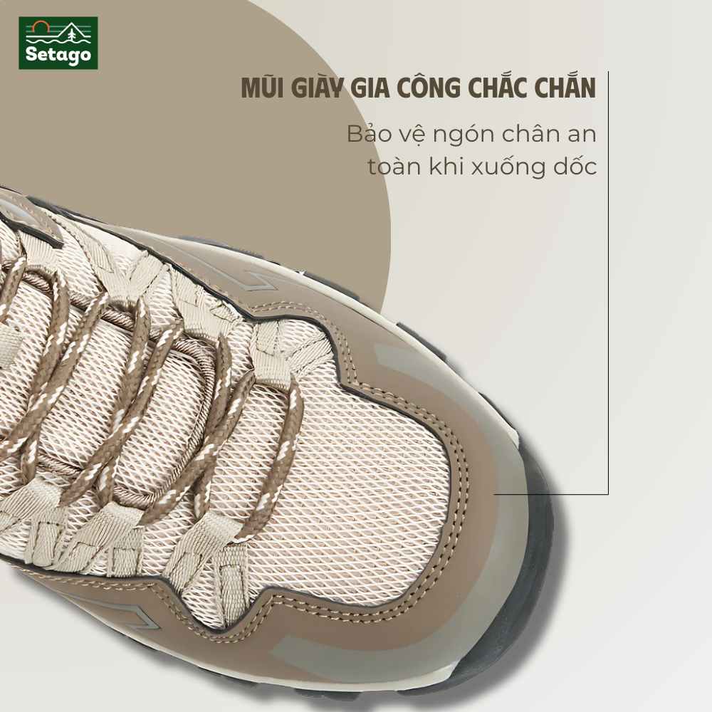 Giày cổ thấp Terra Shoes - Giày leo núi, trekking với đế chống trượt, thoáng khí vượt trội