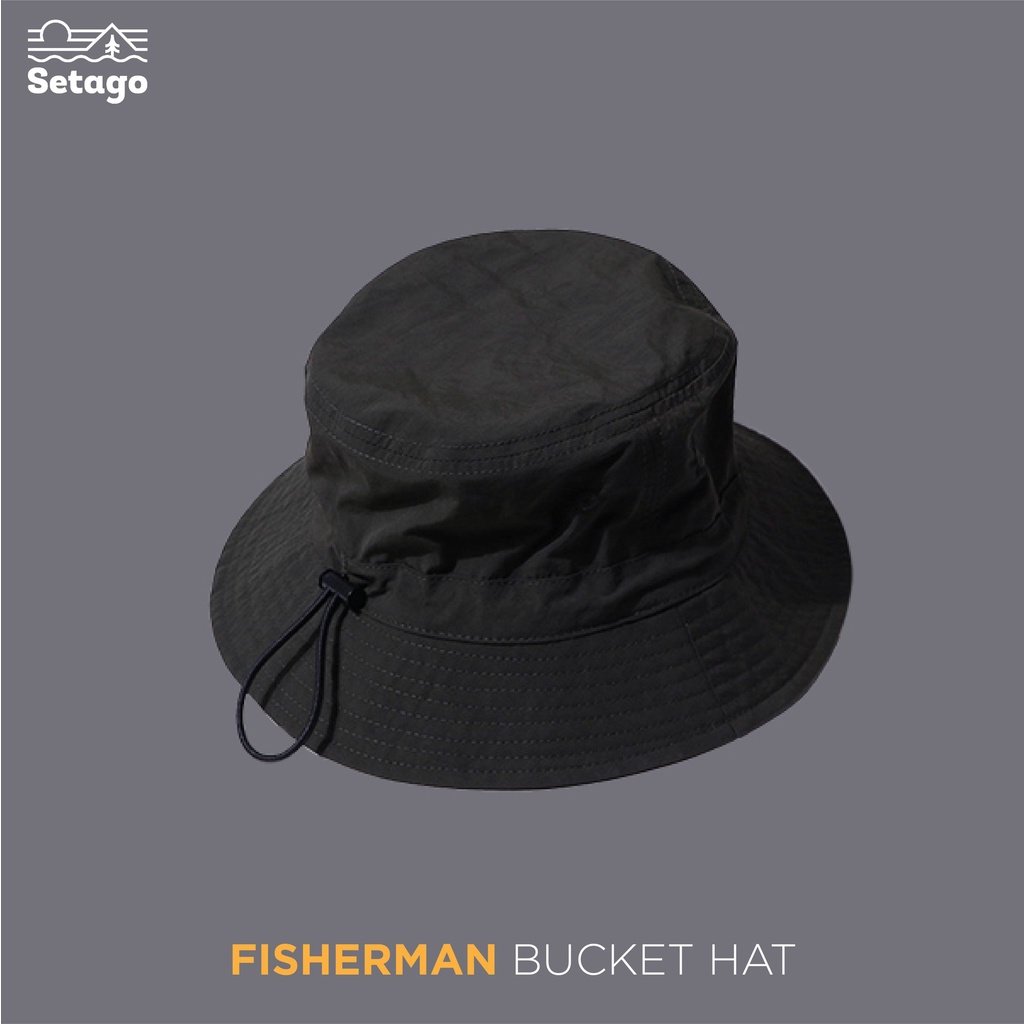 Mũ Fisherman Bucket Hat - Mũ chuẩn chống nước để đi chơi, picnic, cắm trại