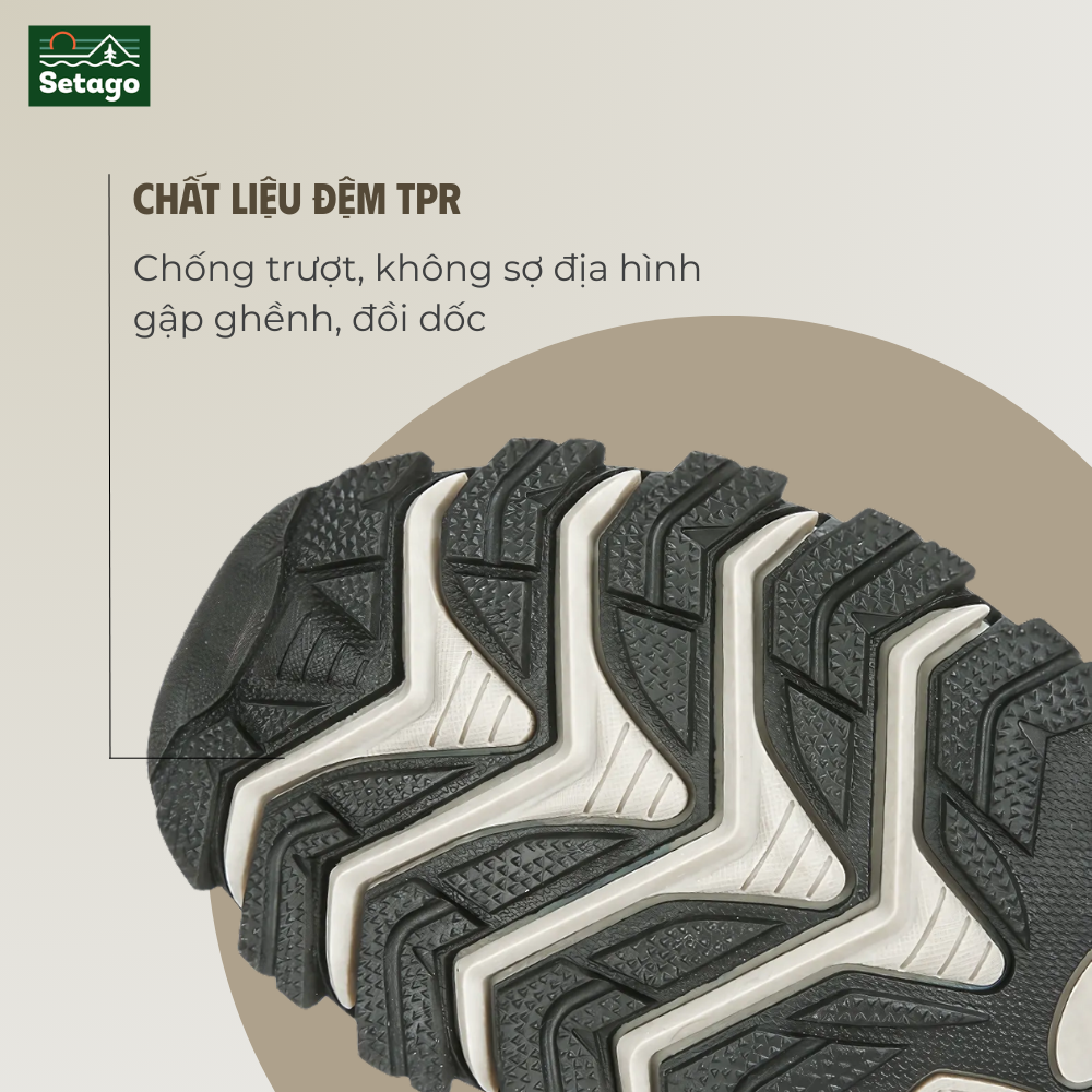 Giày cổ thấp Terra Shoes - Giày leo núi, trekking với đế chống trượt, thoáng khí vượt trội
