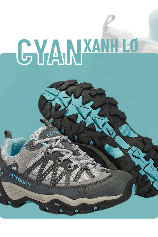GIÀY OUTDOOR PRO – NHẸ, ÊM, BÁM ĐỊA HÌNH CỰC TỐT