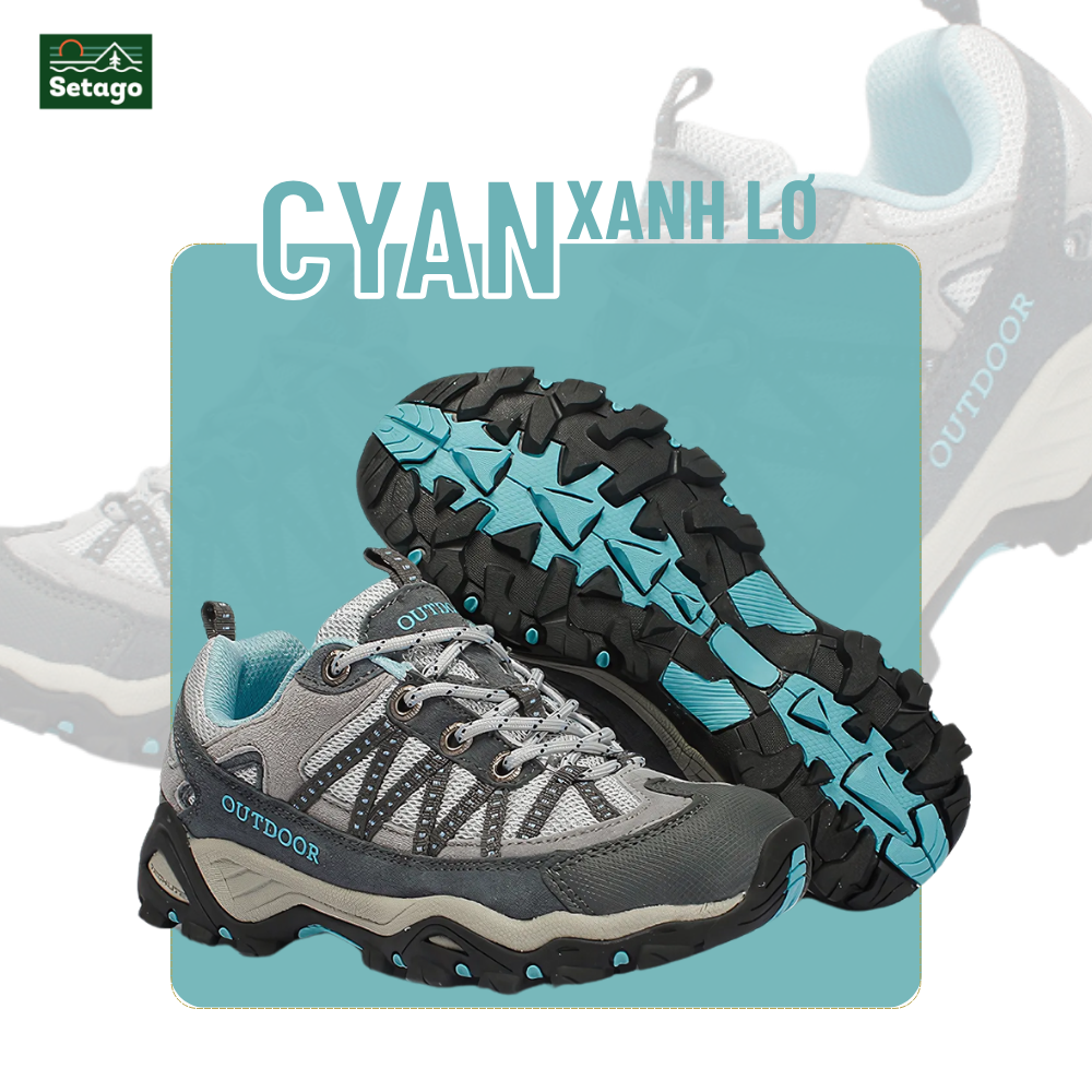 GIÀY OUTDOOR PRO – NHẸ, ÊM, BÁM ĐỊA HÌNH CỰC TỐT