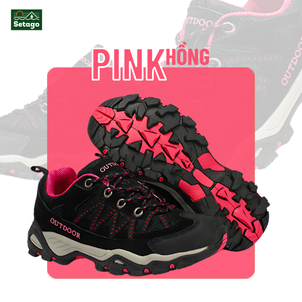 GIÀY OUTDOOR PRO – NHẸ, ÊM, BÁM ĐỊA HÌNH CỰC TỐT