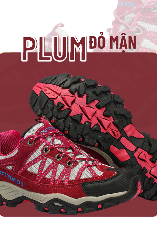 GIÀY OUTDOOR PRO – NHẸ, ÊM, BÁM ĐỊA HÌNH CỰC TỐT