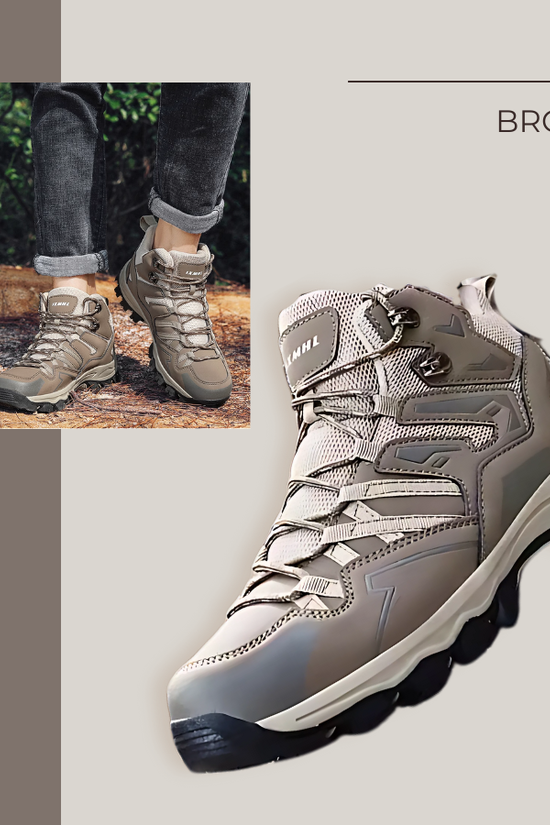 Giày Terra Shoes cổ cao, chống nước, siêu nhẹ – bảo vệ chân tối đa, chinh phục mọi địa hình
