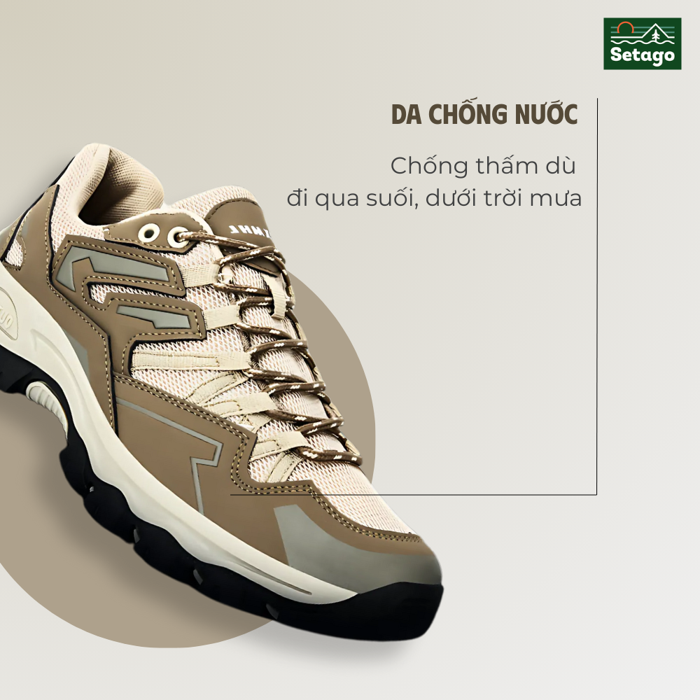 Giày cổ thấp Terra Shoes - Giày leo núi, trekking với đế chống trượt, thoáng khí vượt trội