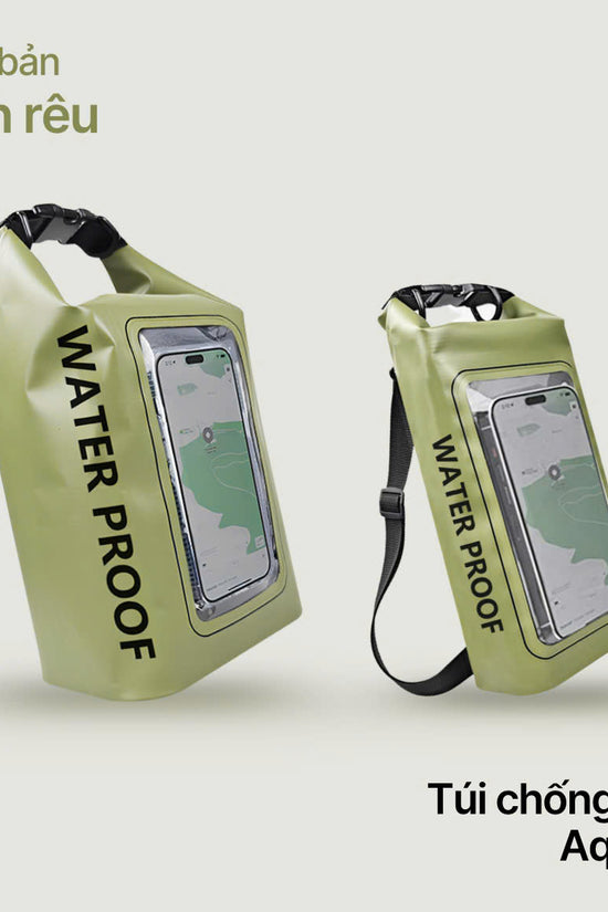 Túi chống nước AquaZip - quai chéo 2L/5L, nhỏ gọn, chống thấm