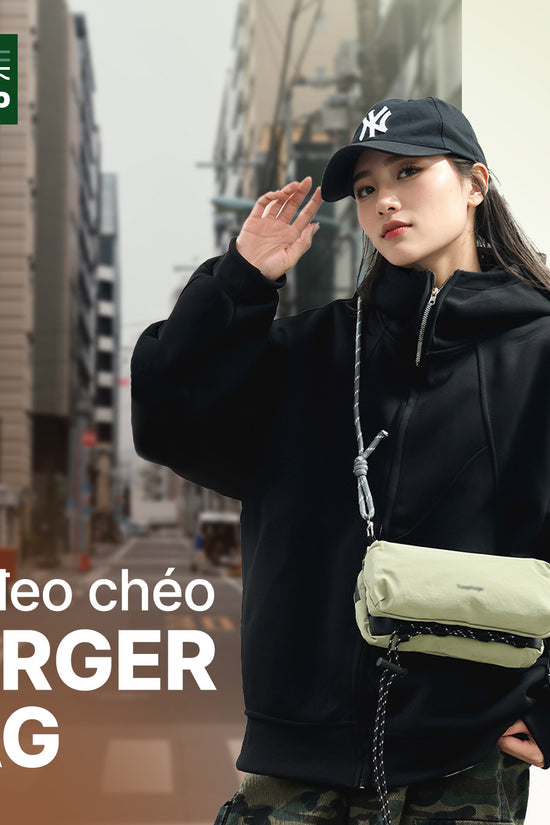Túi đeo chéo Burger Bag - nhỏ gọn, linh hoạt, cá tính