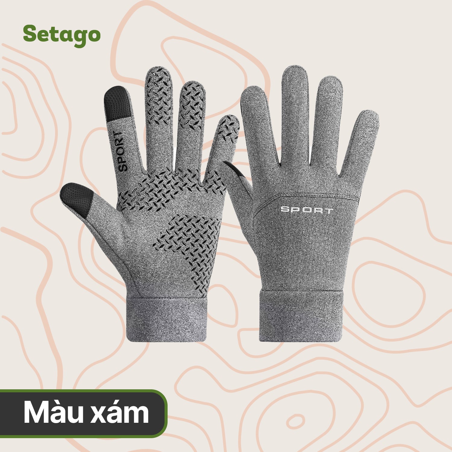 Găng tay leo núi cảm ứng Warmfy - Ấm áp, dễ chịu cho mùa đông