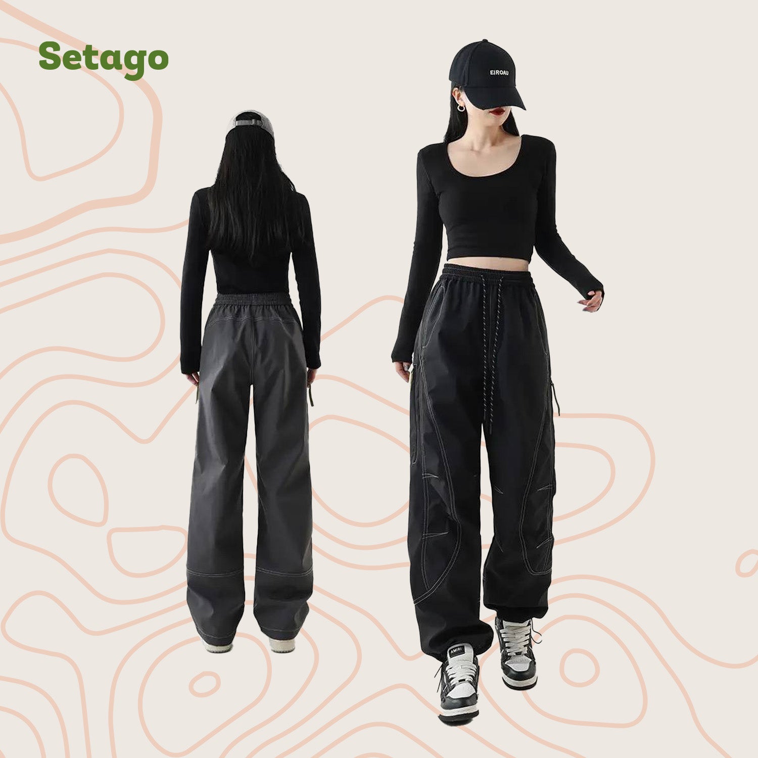 Quần dã ngoại ống suông Windy - phong cách, linh hoạt