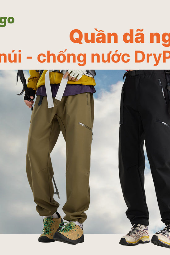 Quần dã ngoại leo núi chống nước DryPeak - Chống nước, khô ráo ở mọi cao dộ