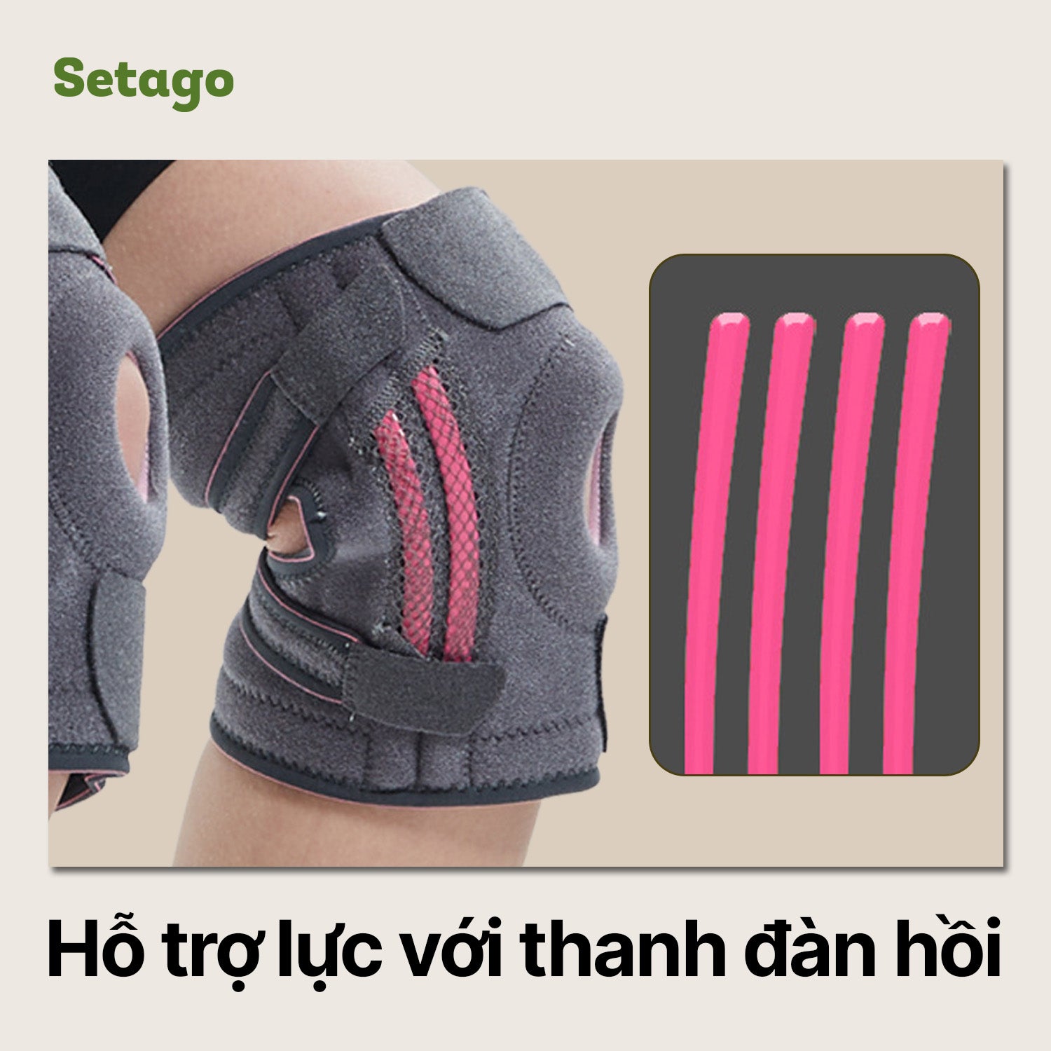 Bó gối hộ trợ leo núi Kneex - Giảm chấn thương, an toàn, tự tin chinh phục địa hình