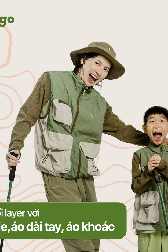 Áo Gile Dã Ngoại Pockit - Phong cách khác biệt, tiện lợi