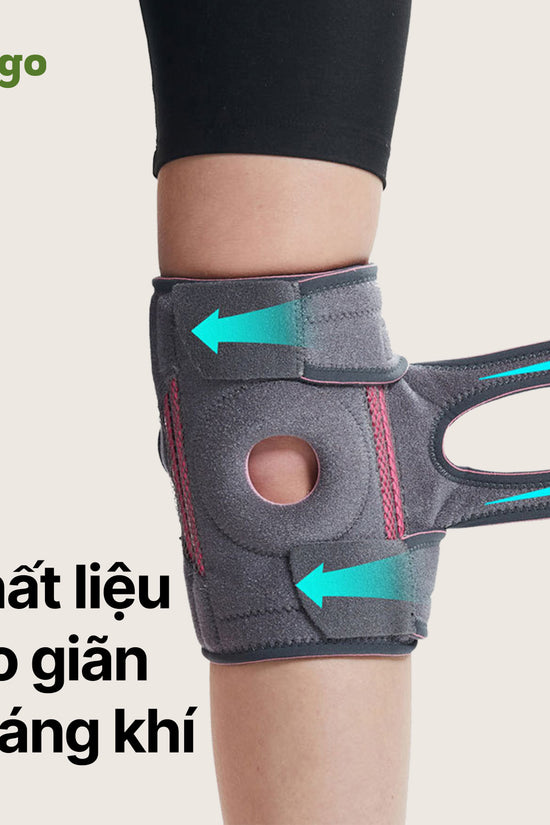 Bó gối hộ trợ leo núi Kneex - Giảm chấn thương, an toàn, tự tin chinh phục địa hình