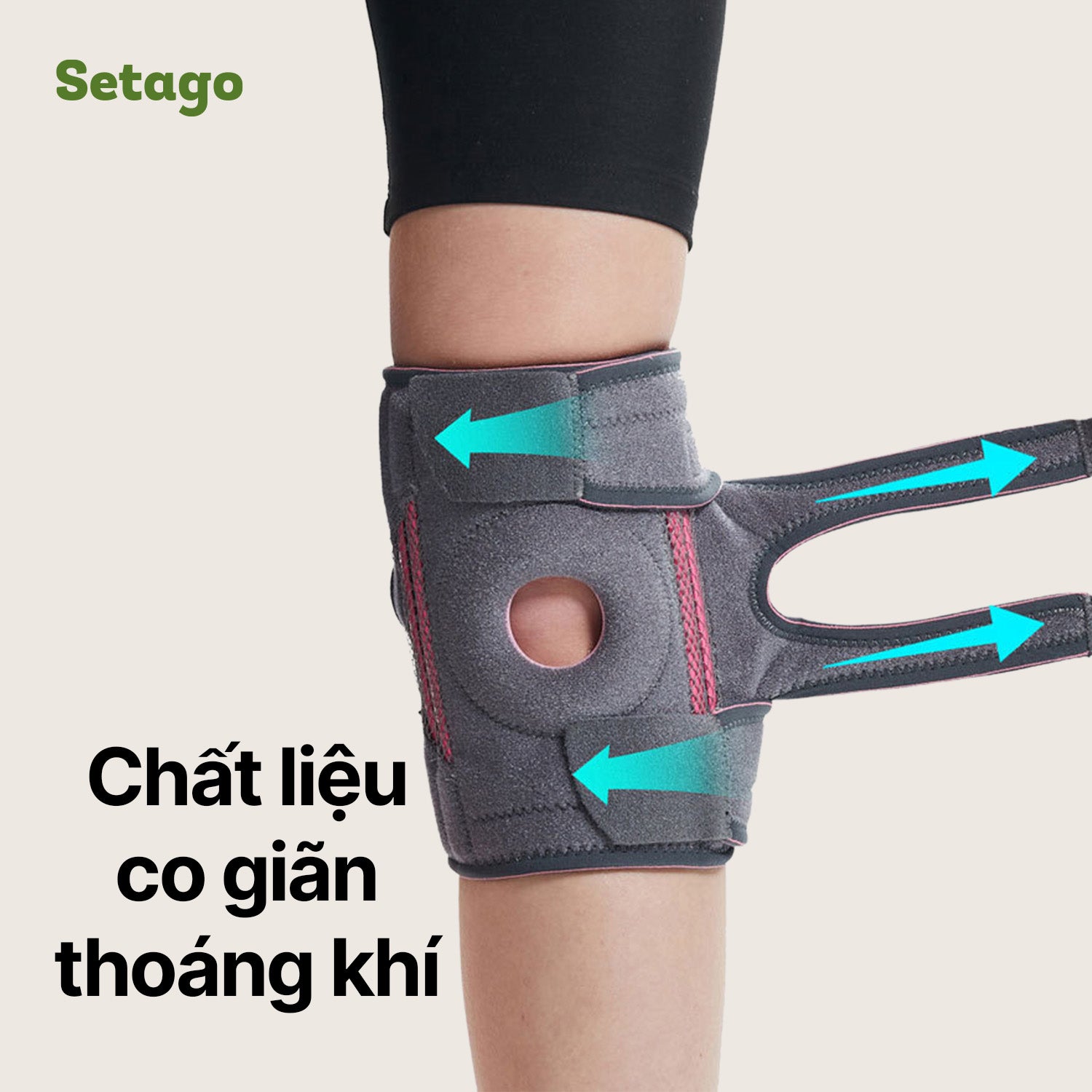 Bó gối hộ trợ leo núi Kneex - Giảm chấn thương, an toàn, tự tin chinh phục địa hình