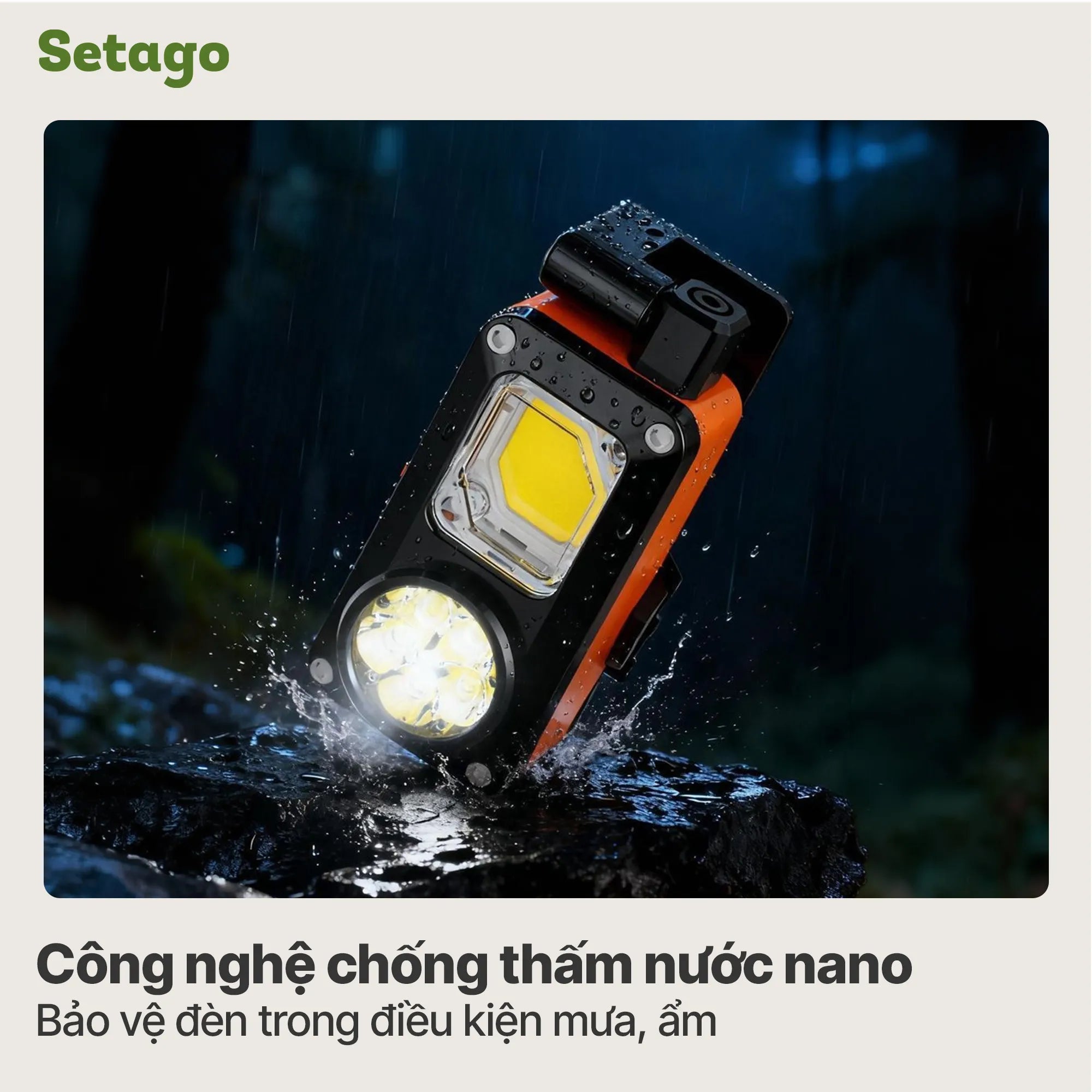 Đèn đội đầu đa năng tháo rời Headlamp V2