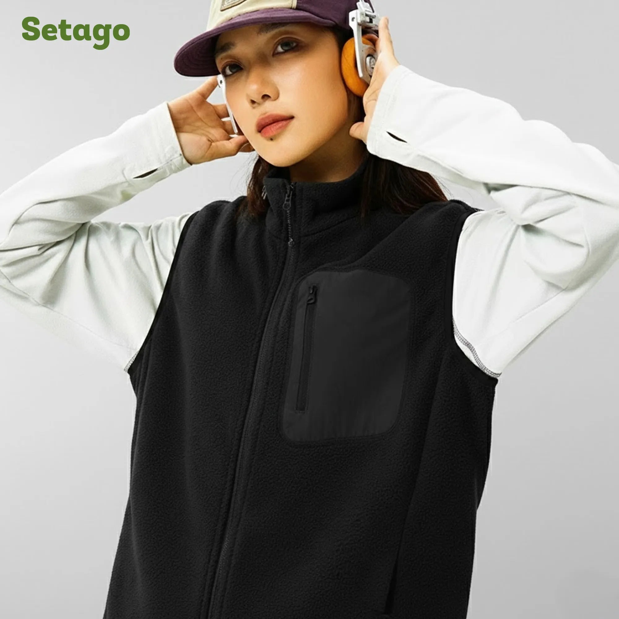 Áo khoác Gile nỉ bông Frodi giữ nhiệt, siêu nhẹ