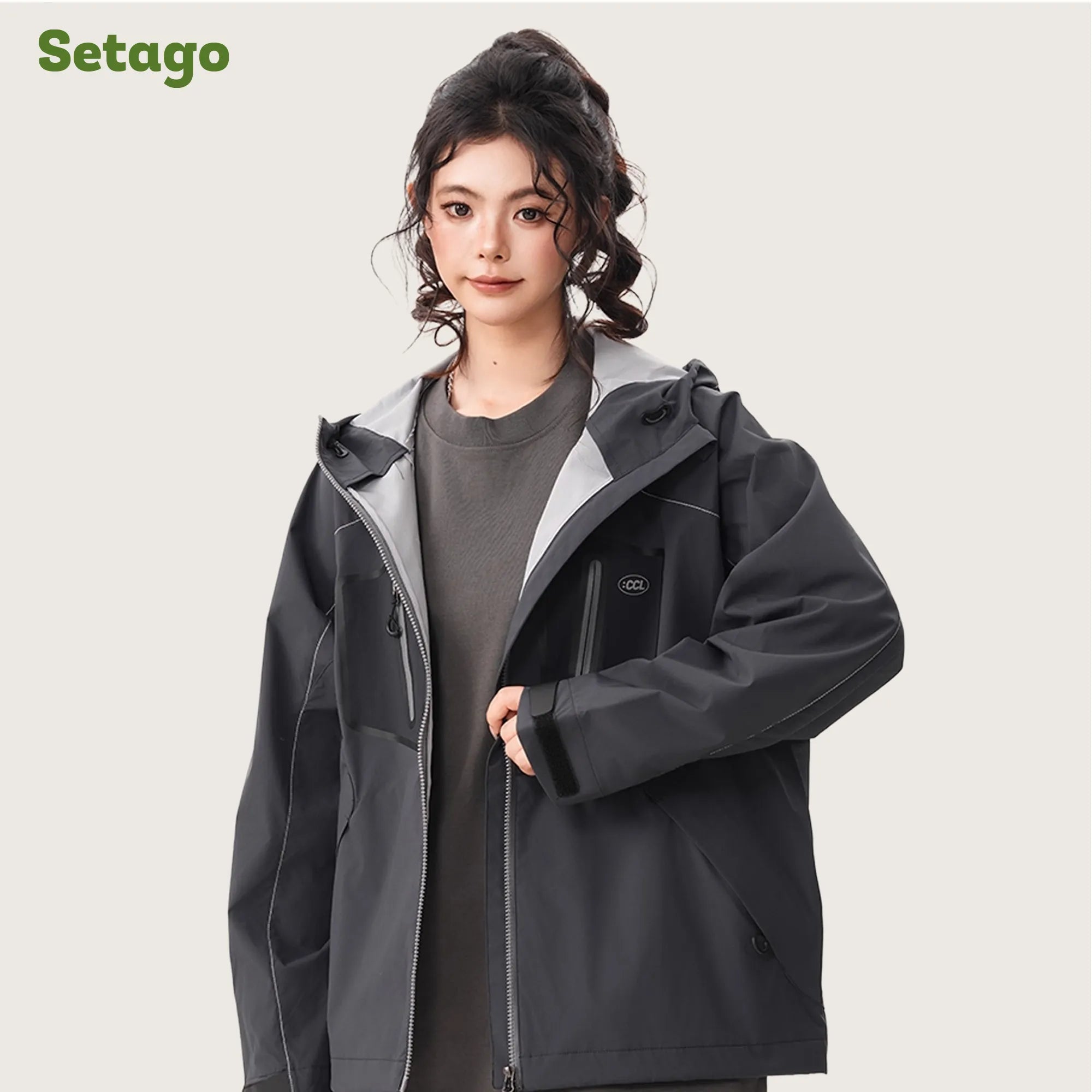 Áo khoác Mountic chống nước nhiều túi