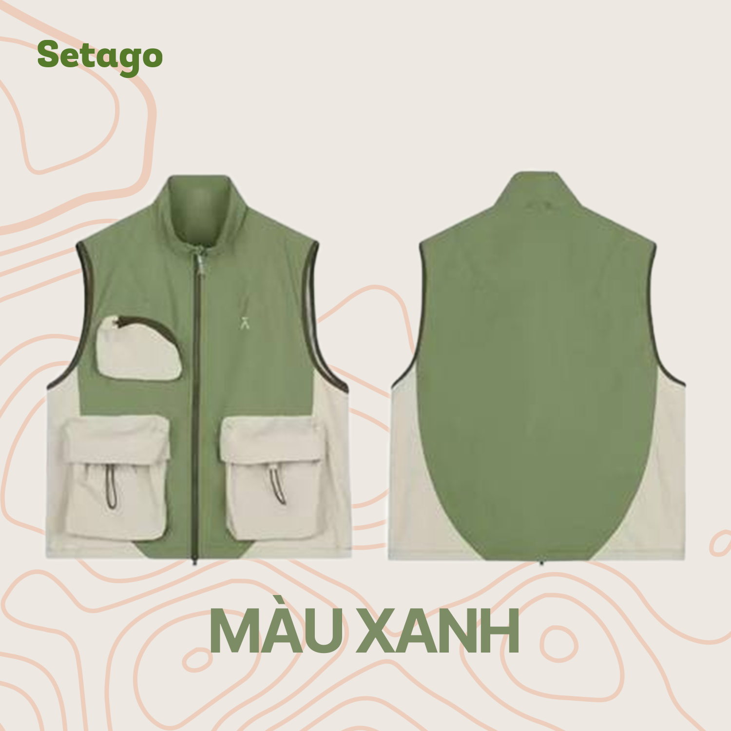 Áo Gile Dã Ngoại Pockit - Phong cách khác biệt, tiện lợi